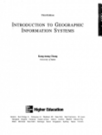 Chang K. - Introduction to Geographic Information Systems
