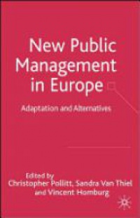 Pollitt C. - New Public Management in Europe: Adaptation and Alternatives