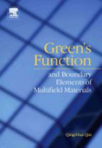 Qin, Qing-Hua - Green's function and boundary elements of multifield materials