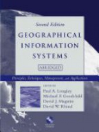 Longley P. - Geographical Information Systems  + CD