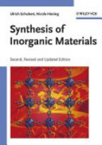Schubert U. - Synthesis of  Inorganic Materials