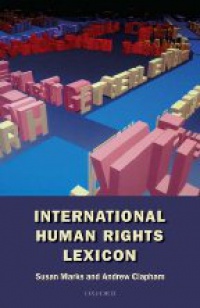Marks S. - International Human Rights Lexicon