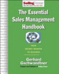 Geschwandtner, G. - The Essential Sales Management Handbook