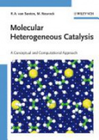 Santen v. - Molecular Heterogeneous Catalysis: A Conceptual and Computational Approach