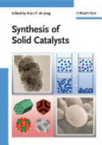 Krijn Pieter de Jong - Synthesis of Solid Catalysts