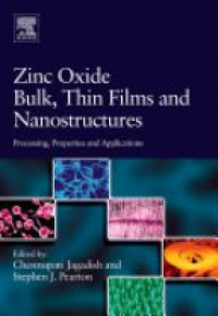 Jagadish, Ch. - Zinc Oxide Bulk, Thin Films and Nanostructures