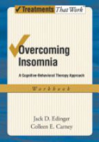 Edinger , Jack - Overcoming Insomnia: Workbook