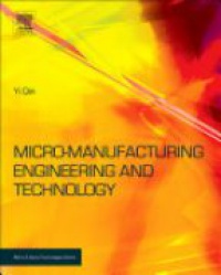 Qin, Yi - Micromanufacturing Engineering and Technology