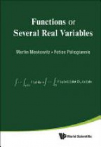 Paliogiannis Fotios C,Moskowitz Martin - Functions Of Several Real Variables