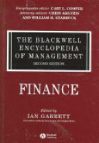 Ian Garrett - The Blackwell Encyclopedia of Management: Finance