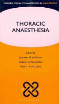 Jonathan Wilkinson - Thoracic Anaesthesia