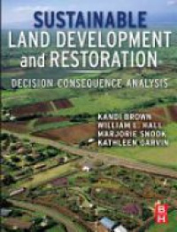 Brown, Kandi - Sustainable Land Development and Restoration