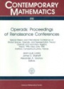 Operads: Proceedings of Renaissance Conferences (Contemporary Mathematics)