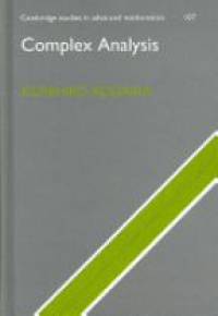 Kodaira K. - Complex Analysis (Cambridge Studies in Advanced Mathematics)