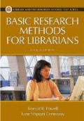 Basic Research Methods for Librarians, 4th ed. / P