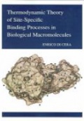 Theromodynamic Theory of Site-Specific Binding Processes in Biological Macromolecules