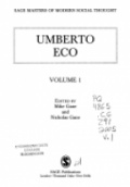 Umberto Eco, 3 Vol. Set