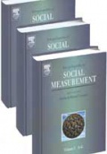 Encyclopedia of Social Measurement, 3 Vol. Set