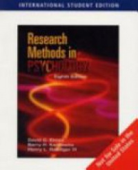 Elmes D. - Research Methods in Psychology