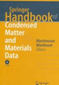 Springer Handbook of Condensed Matter and Material Data