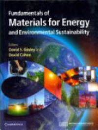 Ginley D. - Fundamentals of Materials for Energy and Environmental Sustainability