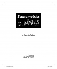 Pedace R. - Econometrics for Dummies