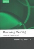 Renewing Meaning