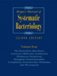 Krieg N.R. - Bergey’s Manual of Systematic Bacteriology, Vol 4.: The Bacteroidetes, Spirochaetes, Tenericutes (Mollicutes), Acidobacteria, Fibrobacteres, ... Manual