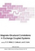 Magneto - Structural Correlations in Exchange Coupled Systems