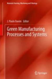 Davim J - Green Manufacturing Processes and Systems