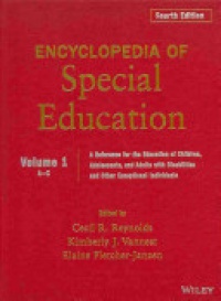 Reynolds - Encyclopedia of Special Education, Fourth Edition, 4 Volume Set