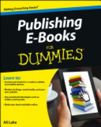 Ali Luke - Publishing E–Books For Dummies