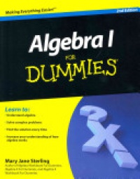 Mary Jane Sterling - Algebra I: Learn and Practice 2 Book Bundle with 1 Year Online Access