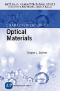 Exarhos G. - Characterization of Optical Materials