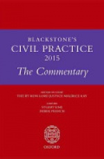 Blackstone's Civil Practice 2015: The Commentary 