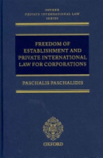 Freedom of Establishment and Private International Law for Corporations 