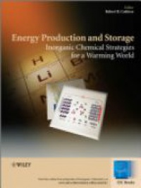 Robert H. Crabtree - Energy Production and Storage: Inorganic Chemical Strategies for a Warming World