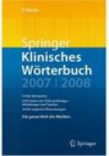 Springer Klinisches Worterbuch 2007 / 2008