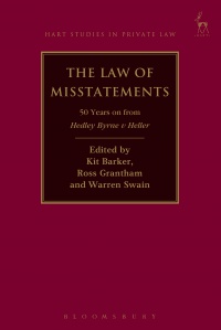 Kit Barker,Ross Grantham,Warren Swain - The Law of Misstatements: 50 Years on from Hedley Byrne v Heller
