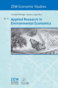 Böhringer - Applied Research in Environmental Economics