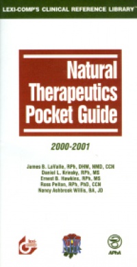 LaValle J. - Natural Therapeutics Pocket Guide