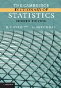 Everitt - The Cambridge Dictionary of Statistics