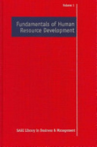 David McGuire,Thomas Garavan,Larry M Dooley - Fundamentals of Human Resource Development, 4 Volume Set