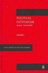 Cas Mudde - Political Extremism, 4 Volume Set