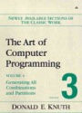 The Art of Computer Programming, Vol. 4, Fascicle 3: Generating All Combinations and Partitions