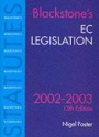 Blackstone´s EC Legislation